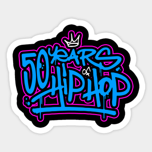 50Y HH graff CC Sticker